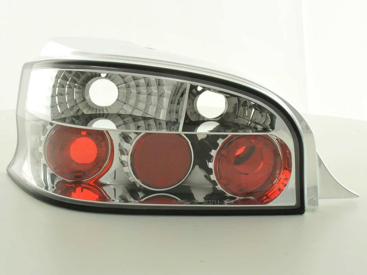 Rückleuchten Set Citroen Saxo Typ S S HFX S KFW 96-02 chrom Rückleuchten Set Citroen Saxo Typ S S HFX S KFW 96-02 chrom